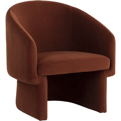 Lauryn Meg Rust Lounge Chair